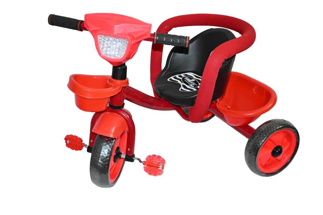 Crazy Eva Baby Tricycle by Nonie Berzer Round Support Black Tone Ages 2-5 Years