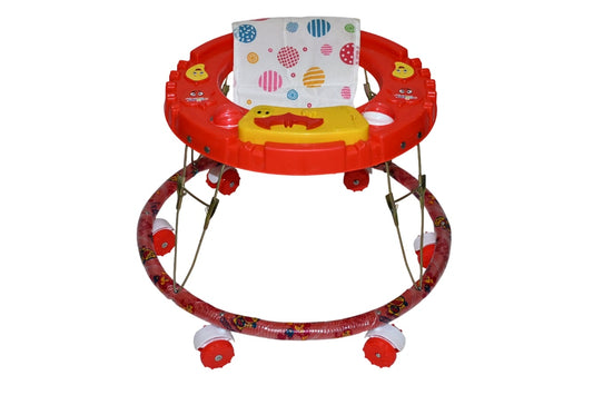 Nonie Berzer Single Horn Round Grip Musical Baby Walker for 6-18 Months